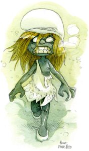 Rating: Explicit Score: 0 Tags: 4_fingers big_head clenched_teeth clothed dress empty_eyes female female_only flat_chest front_view full_body grey_nipples grey_skin hat humanoid medium_hair nipples rule34 shoes smurf smurfette solo tagme the_smurfs toony torn_clothing undead walking what white_eyes yellow_hair User: bunchy7s