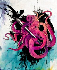 Rating: Safe Score: 0 Tags: ambiguous_gender aquatic brush cephalopod coleoid e621 feral full-length_portrait holding_object hole_(anatomy) ink_(disambiguation) ink_brush mantle_(mollusk) mathiole mixed_media mollusk octopodiform paintbrush painting_(artwork) pen_(artwork) portrait siphon_(anatomy) solo suckers suction_cup tentacles traditional_media_(artwork) traditional_painting_(artwork) traditional_watercolor_(artwork) watercolor_(artwork) User: bunchy7s