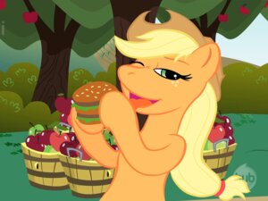 Rating: Questionable Score: 0 Tags: apple applejack_(mlp) blonde_hair bucket burger clothing container e621 earth_pony equid equine female feral food friendship_is_magic fruit green_eyes hair hasbro hat headgear headwear holding_food holding_object horse licking mammal my_little_pony plant pony quadruped solo suggestive tongue tongue_out unknown_artist User: bunchy7s