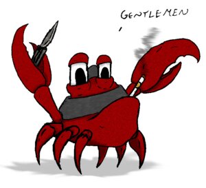 Rating: Safe Score: 0 Tags: ambiguous_gender aquatic arthropod beastrune butterfly_knife cigarette crab crustacean decapod e621 english_text feral knife malacostracan mask simple_background smoke smoking solo spy_(team_fortress_2) spycrab team_fortress_2 text valve valve_corporation weapon white_background User: bunchy7s