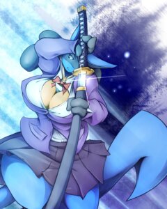 Rating: Questionable Score: 0 Tags: 2014 3_fingers 4:5 anthro anthrofied big_breasts black_body black_fur blue_body blue_eyes blue_fur bottomwear breasts canid canine cleavage clothed clothing day-t e621 female fingers fur generation_4_pokemon hi_res katana lucario mammal melee_weapon nintendo pokemon pokemon_(species) pokemorph ribbons skirt solo spikes sword weapon yellow_body yellow_fur User: bunchy7s Rating: Questionable Score: 0 Tags: 2014 3_fingers 4:5 anthro anthrofied big_breasts black_body black_fur blue_body blue_eyes blue_fur bottomwear breasts canid canine cleavage clothed clothing day-t e621 female fingers fur generation_4_pokemon hi_res katana lucario mammal melee_weapon nintendo pokemon pokemon_(species) pokemorph ribbons skirt solo spikes sword weapon yellow_body yellow_fur User: bunchy7s
