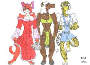 Rating: Safe Score: 0 Tags: 2003 accessory anthro bow_(feature) bow_accessory bow_ribbon breasts cheetah clothed clothing domestic_cat e621 ear_piercing equid equine felid feline felis female goonda group hair_accessory hair_bow hair_ribbon horse jewelry mammal nancy necklace piercing ribbons saban's_adventures_of_oliver_twist saban's_oliver_twist swift_(artist) swifty_nimblefoot the_silver_brumby User: bunchy7s