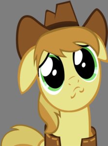 Rating: Safe Score: 0 Tags: alpha_channel braeburn_(mlp) brown_hair candys-killer clothing cowboy_hat e621 earth_pony equid equine feral friendship_is_magic green_eyes hair hasbro hat headgear headwear hi_res horse male mammal my_little_pony pony sad simple_background solo transparent_background User: bunchy7s