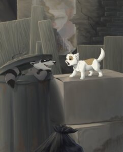 Rating: Safe Score: 0 Tags: ambiguous_gender anthro digitigrade domestic_cat duo e621 felid feline felis feral hibbary mammal procyonid quadruped raccoon surprised tail trash User: bunchy7s Rating: Safe Score: 0 Tags: ambiguous_gender anthro digitigrade domestic_cat duo e621 felid feline felis feral hibbary mammal procyonid quadruped raccoon surprised tail trash User: bunchy7s
