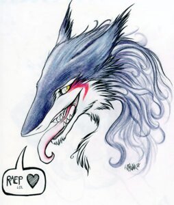 Rating: Safe Score: 0 Tags: 2007 ambiguous_gender cheek_tuft chest_tuft curled_tongue dialogue e621 ear_tuft english_text facial_tuft fur grey_body grey_ears grey_fur grey_hair hair headshot_portrait heart_symbol mammal markings multicolored_body open_mouth portrait rain_silves red_markings sergal sharp_teeth signature simple_background smile solo speech_bubble teeth text tongue tongue_out traditional_media_(artwork) tuft two_tone_body unknown_artist white_background white_body white_face white_fur white_sclera yellow_eyes User: bunchy7s
