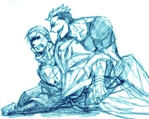 Rating: Explicit Score: 0 Tags: bara fatal_fury geese_howard human itkz king_of_fighters male male_only multiple_males muscles rule34 ryuji_yamazaki snk yaoi User: bunchy7s