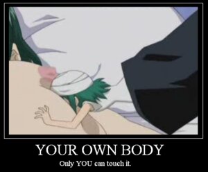 Rating: Explicit Score: 0 Tags: female meme midori_days midori_kasugano midori_no_hibi motivational_poster rule34 tagme User: bunchy7s
