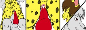 Rating: Explicit Score: 0 Tags: anal anal_penetration anthro anus bodily_fluids canid canine canis cheetah comic crying duo e621 erection felid feline forced genitals hi_res kibacheetah knot male male/male male_penetrated male_penetrating male_penetrating_male mammal nayokoventila night_at_the_inn nude open_mouth penetration penis rape sex slave spots tail tears wolf User: bunchy7s