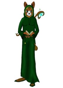 Rating: Safe Score: 0 Tags: absurd_res anthro book breasts canid canine clothing e621 female fox hi_res lkoo mammal melee_weapon polearm robe simple_background solo staff weapon white_background User: bunchy7s