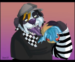 Rating: Questionable Score: 0 Tags: 2007 anthro anthro_pred bear blue_body bodily_fluids burger checkered checkered_kerchief checkered_neckerchief clothed clothing dragon drooling duo e621 ear_piercing extreme_size_difference facial_piercing feral feral_prey food gaping_mouth giant_panda gradient_background hat headgear headwear hida hybrid imminent_vore kerchief larger_pred male male_pred mammal micro mythological_creature mythological_scalie mythology neckerchief neckwear nose_piercing nose_ring open_mouth overweight overweight_male panda_dox pandadox pattern_kerchief pattern_neckerchief piercing ring_piercing saliva scalie septum_piercing simple_background size_difference slightly_chubby tail User: bunchy7s