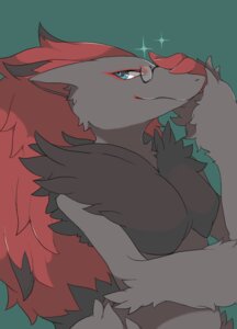 Rating: Safe Score: 0 Tags: anthro anthrofied black_body black_fur blue_eyes canid canine e621 eyewear female fur generation_5_pokemon glasses hair i-ayuka kemono mammal nintendo pokemon pokemon_(species) pokemorph red_hair simple_background smile solo zoroark User: bunchy7s Rating: Safe Score: 0 Tags: anthro anthrofied black_body black_fur blue_eyes canid canine e621 eyewear female fur generation_5_pokemon glasses hair i-ayuka kemono mammal nintendo pokemon pokemon_(species) pokemorph red_hair simple_background smile solo zoroark User: bunchy7s