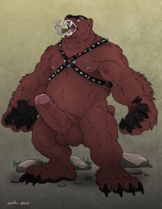 Rating: Explicit Score: 0 Tags: 2013 4_toes angry anthro balls bear biceps big_balls big_muscles big_penis biped black_nose black_pawpads bondage_gear brown_bear brown_body brown_fur cigar claws clothing e621 erection fangs feet foreskin fur genitals glowing glowing_eyes grizzly_bear halloween harness hat headgear headwear holidays humanoid_genitalia humanoid_penis leather leather_daddy male mammal mastertrucker musclegut muscular muscular_anthro muscular_male nipples nude open_mouth partially_retracted_foreskin pawpads paws pecs penis pose slightly_chubby smoke smoking solo standing teeth thick_penis toe_claws toes tongue ursine vein veiny_penis werecreature wereursid wereursine wfa User: bunchy7s