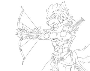 Rating: Safe Score: 0 Tags: amthoam_mirage anthro armor arrow_(weapon) bow_(weapon) canid canine canis digital_drawing_(artwork) digital_media_(artwork) e621 facial_markings hair half-length_portrait head_markings holding_object holding_weapon johnovex long_hair male mammal markings monochrome portrait poxs quiver_(object) ranged_weapon simple_background solo teeth warrior weapon white_background wolf User: bunchy7s