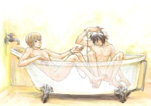 Rating: Explicit Score: 0 Tags: 2boys animated bathing bathroom bathtub blonde_hair brown_hair censored convenient_censoring death_note faucet handcuffs l_lawliet legs_held_open light_yagami male male_only nude pointless_censoring rule34 shared_bathing tagme washing_hair x-ray yaoi User: bunchy7s
