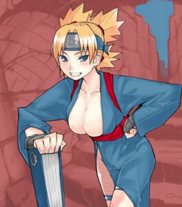 Rating: Questionable Score: 0 Tags: blue_eyes breasts bursting_breasts cleavage female female_only fishnets grin hand_on_hip headband hips huge_breasts human large_breasts naruto naruto_(series) quad_tails rule34 smile solo temari teriyaki User: bunchy7s