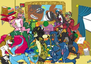 Rating: Explicit Score: 0 Tags: anal anal_penetration anthro blue_body bluehuskymenace bodily_fluids chaps crocodile crocodilian cum double_penetration dragon dregna e621 erection fellatio gannusu genital_fluids genitals group group_sex humanoid_genitalia humanoid_penis ixthepuppy leather male male/male male_penetrated male_penetrating male_penetrating_male mikichu modifiedlast mythological_creature mythological_scalie mythology nude oral oral_penetration orgy penetration penile penis pink_body reptile scalie sex spitroast tail waqia xander_the_blue zoha User: bunchy7s