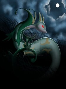 Rating: Safe Score: 0 Tags: 2011 3:4 ambiguous_gender cloud distracting_watermark e621 feral franciscomercado generation_5_pokemon green_body green_skin moon night nintendo outside pokemon pokemon_(species) red_eyes serpentine serperior sky solo watermark User: bunchy7s