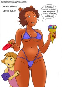 Rating: Explicit Score: 0 Tags: 2girls aardvark anthro arthur_(series) big_breasts bikini blush blushing breasts cleavage colored curvy d.w._read dialogue duo english_text exhibitionism female female_only floaties ice_cream jane_read milf mother_and_daughter multiple_females multiple_girls navel nipples one-piece_swimsuit popsicle pussy rule34 see-through speech_bubble starcader swimsuit text transparent_clothing underass User: bunchy7s