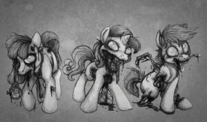 Rating: Explicit Score: 0 Tags: aisu_art alternate_species apple_bloom_(mlp) blood bodily_fluids bone cutie_mark_crusaders_(mlp) e621 earth_pony equid equine feathered_wings feathers female feral friendship_is_magic front_view gore group guts hair hasbro hi_res horn horse looking_at_viewer mammal monochrome my_little_pony mythological_creature mythological_equine mythology nail nail_in_head nailed nightmare_fuel organs pegasus pony quadruped rotting scootaloo_(mlp) sweetie_belle_(mlp) tail teeth tongue tongue_out undead unicorn what_has_magic_done wings young young_feral zombie User: bunchy7s