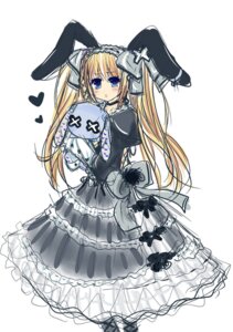 Rating: Safe Score: 0 Tags: adolescent animal_humanoid clothing doll dress e621 female heart_symbol humanoid lagomorph lagomorph_humanoid leporid_humanoid mammal mammal_humanoid meawsy rabbit_humanoid simple_background solo white_background young User: bunchy7s