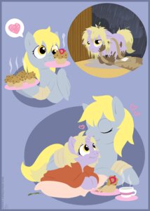 Rating: Safe Score: 0 Tags: bandage bedding blanket blonde_hair blue_border border comic daww derp_eyes derpy_hooves_(mlp) dinky_hooves_(mlp) dirty duo e621 equid equine feathered_wings feathers female feral food friendship_is_magic good_parenting grey_body grey_feathers hair hasbro heart_symbol hi_res horn mammal mud muffin multiple_images my_little_pony mythological_creature mythological_equine mythology outside pegasus quadruped raining raygirl solo tail tired toony unicorn wet wings young young_feral User: bunchy7s