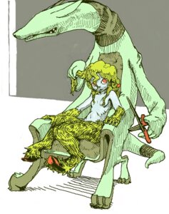 Rating: Questionable Score: 0 Tags: barber digital_media_(artwork) duo e621 female haircut hatching_(art) hooves living_furniture nude riku_usi satyr scissors seat shaded surrealism tail User: bunchy7s
