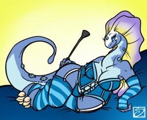 Rating: Questionable Score: 0 Tags: anthro anthrofied armwear aurorus big_breasts blue_eyes breasts clothing corset dinosaur e621 elbow_gloves eyelashes female fossil_pokemon generation_6_pokemon gloves handwear legwear lingerie long_eyelashes nintendo non-mammal_breasts pokemon pokemon_(species) pokemorph prehistoric_species reptile riding_crop saphine saurischian sauropod sauropodomorph scalie slightly_chubby solo stockings tail topwear whip wide_hips User: bunchy7s