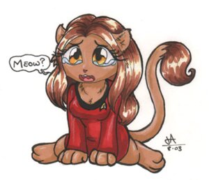 Rating: Safe Score: 0 Tags: 2003 alien anthro bodily_fluids brown_body brown_fur brown_hair caitian chibi clothing crying dialogue e621 english_text felid female fur hair jennifer_l_anderson long_hair low_res m'ress mammal simple_background solo star_trek star_trek_the_animated_series tail tail_tuft tears text tuft uniform white_background yellow_eyes User: bunchy7s Rating: Safe Score: 0 Tags: 2003 alien anthro bodily_fluids brown_body brown_fur brown_hair caitian chibi clothing crying dialogue e621 english_text felid female fur hair jennifer_l_anderson long_hair low_res m'ress mammal simple_background solo star_trek star_trek_the_animated_series tail tail_tuft tears text tuft uniform white_background yellow_eyes User: bunchy7s