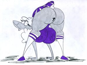 Rating: Questionable Score: 0 Tags: anthro big_breasts bovid breasts butt caprine cross domestic_sheep dominus-ludus e621 female mammal mary_stauffer sheep solo User: bunchy7s