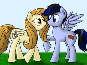 Rating: Safe Score: 0 Tags: 2012 4:3 blue_eyes blush cutie_mark duo e621 equid equine eye_contact fan_character feathered_wings feathers female feral grass hair happy_(character) hasbro looking_at_another male mammal my_little_pony mythological_creature mythological_equine mythology pegasus plant quadruped tail thunderchaser torn_(character) wings yellow_eyes User: bunchy7s