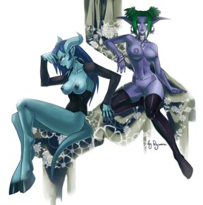 Rating: Questionable Score: 0 Tags: 5_fingers blizzard_entertainment breasts clothing corset draenei duo e621 elf female fingers hooves horn humanoid humanoid_pointy_ears lingerie looking_at_viewer night_elf nipples pointy_ears ryumo tentacles topwear warcraft User: bunchy7s