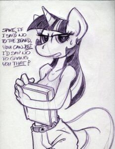Rating: Safe Score: 0 Tags: 2010 anthro anthrofied bodily_fluids book clothing dialogue e621 ear_piercing english_text equid equine exclamation_point female friendship_is_magic fur hair hasbro horn horse king-cheetah long_hair looking_at_viewer mammal monochrome my_little_pony mythological_creature mythological_equine mythology piercing pony shirt simple_background solo sweat tail talking_to_viewer tank_top text topwear traditional_media_(artwork) twilight_sparkle_(mlp) unicorn white_background User: bunchy7s Rating: Safe Score: 0 Tags: 2010 anthro anthrofied bodily_fluids book clothing dialogue e621 ear_piercing english_text equid equine exclamation_point female friendship_is_magic fur hair hasbro horn horse king-cheetah long_hair looking_at_viewer mammal monochrome my_little_pony mythological_creature mythological_equine mythology piercing pony shirt simple_background solo sweat tail talking_to_viewer tank_top text topwear traditional_media_(artwork) twilight_sparkle_(mlp) unicorn white_background User: bunchy7s