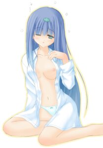Rating: Explicit Score: 0 Tags: blue_hair blue_panties elemental_gelade erementar_gerad female kneeling long_hair navel nipples open_clothes open_shirt panties ren reverie_metherlence rule34 shirt sitting solo underwear wince User: bunchy7s