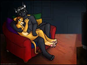 Rating: Questionable Score: 0 Tags: anthro black_border border canid canine canis cuddling detailed_background duo e621 electronics felid inside lion male male/male mammal nude pantherine pinkle romantic romantic_couple tail television wolf User: bunchy7s Rating: Questionable Score: 0 Tags: anthro black_border border canid canine canis cuddling detailed_background duo e621 electronics felid inside lion male male/male mammal nude pantherine pinkle romantic romantic_couple tail television wolf User: bunchy7s