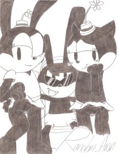 Rating: Explicit Score: 0 Tags: anthro disney fanny_cottontail female monochrome ortensia oswald_(character) oswald_the_lucky_rabbit pussy random_anon rule34 User: bunchy7s