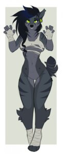 Rating: Questionable Score: 0 Tags: 2014 5_fingers aimi alternative_fashion anthro biped black_body black_fur black_hair black_nose bottomless breasts canid canine casual_exposure clothed clothing digital_media_(artwork) e621 ear_piercing featureless_crotch female fingerless_gloves fingers fur gauged_ear gloves green_eyes hair hand_wraps handwear hi_res long_hair looking_at_viewer mammal navel neri piercing scene_haircut simple_background solo standing thigh_gap torn_clothing under_boob wraps User: bunchy7s Rating: Questionable Score: 0 Tags: 2014 5_fingers aimi alternative_fashion anthro biped black_body black_fur black_hair black_nose bottomless breasts canid canine casual_exposure clothed clothing digital_media_(artwork) e621 ear_piercing featureless_crotch female fingerless_gloves fingers fur gauged_ear gloves green_eyes hair hand_wraps handwear hi_res long_hair looking_at_viewer mammal navel neri piercing scene_haircut simple_background solo standing thigh_gap torn_clothing under_boob wraps User: bunchy7s