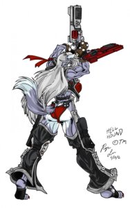 Rating: Questionable Score: 0 Tags: 2012 anthro armor breasts butt canid canine canis clothed clothing e621 female gun handgun hi_res holding_gun holding_object holding_ranged_weapon holding_weapon holster looking_back mammal muscular muscular_anthro muscular_female pose ranged_weapon revolver side_boob skimpy solo tail topwear unconvincing_armor unknown_artist vest warrior weapon wolf User: bunchy7s Rating: Questionable Score: 0 Tags: 2012 anthro armor breasts butt canid canine canis clothed clothing e621 female gun handgun hi_res holding_gun holding_object holding_ranged_weapon holding_weapon holster looking_back mammal muscular muscular_anthro muscular_female pose ranged_weapon revolver side_boob skimpy solo tail topwear unconvincing_armor unknown_artist vest warrior weapon wolf User: bunchy7s