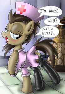 Rating: Safe Score: 0 Tags: 2013 blue_eyes blush british_broadcasting_corporation brown_body brown_fur brown_hair clothing crossgender cutie_mark dalek dialogue doctor_who doctor_whooves_(mlp) e621 earth_pony english_text equid equine female feral friendship_is_magic fur hair hasbro hat headgear headwear hi_res horse legwear looking_at_viewer mammal my_little_pony nurse nurse_clothing nurse_hat nurse_headwear nurse_uniform open_mouth pony quadruped question_mark solo tail text thigh_highs uniform ziemniax User: bunchy7s Rating: Safe Score: 0 Tags: 2013 blue_eyes blush british_broadcasting_corporation brown_body brown_fur brown_hair clothing crossgender cutie_mark dalek dialogue doctor_who doctor_whooves_(mlp) e621 earth_pony english_text equid equine female feral friendship_is_magic fur hair hasbro hat headgear headwear hi_res horse legwear looking_at_viewer mammal my_little_pony nurse nurse_clothing nurse_hat nurse_headwear nurse_uniform open_mouth pony quadruped question_mark solo tail text thigh_highs uniform ziemniax User: bunchy7s