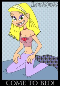 Rating: Explicit Score: 0 Tags: 1girls bimbo braceface braces eyelashes eyeshadow female lipstick makeup nail_polish oden1 oden2 rule34 sharon_spitz tagme teenager User: bunchy7s