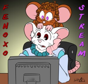 Rating: Safe Score: 0 Tags: adjatha amily_(coc) brown_eyes computer corruption_of_champions duo e621 electronics english_text female hi_res jojo_(coc) male mammal mouse murid murine pink_eyes rodent text User: bunchy7s