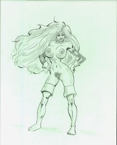 Rating: Explicit Score: 0 Tags: 1girls areolae battle_chasers big_breasts breasts female hands_on_hips keith_dotson large_breasts monochrome nipples pubic_hair red_monika rule34 solo very_long_hair User: bunchy7s