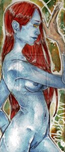 Rating: Explicit Score: 0 Tags: 1girls artist_request blue_skin deviantart female female_only marvel marvel_comics mutant_(marvel) mystique raven_darkholme red_hair rule34 solo straight_hair tagme watermark x-men yellow_eyes User: bunchy7s