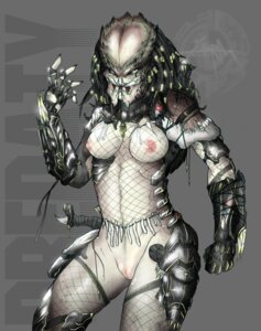 Rating: Explicit Score: 0 Tags: alien armor athletic athletic_female athletic_humanoid big_breasts breasts clothing dreadlocks e621 female fishnet_clothing genitals humanoid looking_at_viewer mandibles mirapony nipple_dip nipples not_furry nude pink_nipples predator_(franchise) solo standing unconvincing_armor vulva warrior weapon yautja User: bunchy7s