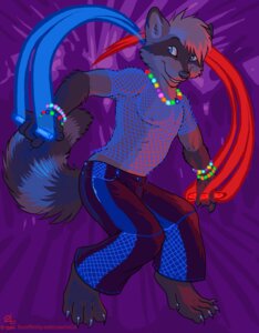 Rating: Safe Score: 0 Tags: 2011 anthro armband beaded_jewelry beads biped bondage_pants bottomwear claws clothed clothing colorful_theme e621 fishnet_clothing fur gitani gloves_(marking) glowstick glowsticking grey_body grey_fur jewelry kandi_(jewelry) looking_at_viewer male mammal markings necklace oce pants procyonid raccoon rave ring_(marking) ringed_tail smile solo standing striped_markings striped_tail stripes tail tail_markings thaine toe_claws User: bunchy7s Rating: Safe Score: 0 Tags: 2011 anthro armband beaded_jewelry beads biped bondage_pants bottomwear claws clothed clothing colorful_theme e621 fishnet_clothing fur gitani gloves_(marking) glowstick glowsticking grey_body grey_fur jewelry kandi_(jewelry) looking_at_viewer male mammal markings necklace oce pants procyonid raccoon rave ring_(marking) ringed_tail smile solo standing striped_markings striped_tail stripes tail tail_markings thaine toe_claws User: bunchy7s