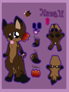 Rating: Safe Score: 0 Tags: 3:4 anthro canid canine canis color_swatch digital_media_(artwork) e621 feathers female female_symbol full-length_portrait gender_symbol hi_res kamali mammal model_sheet outline portrait purple_outline solo symbol wolf xxbaybayxx User: bunchy7s