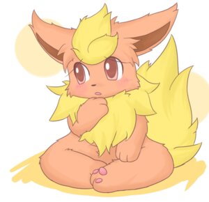 Rating: Safe Score: 0 Tags: ambiguous_gender anthro anthrofied biped busuta e621 eeveelution flareon generation_1_pokemon itameshi nintendo pokemon pokemon_(species) pokemorph red_eyes sitting solo tail User: bunchy7s