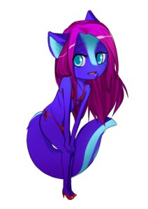 Rating: Safe Score: 0 Tags: anthro bikini bikini_bottom bikini_top blue_eyes bulge chibi clothed clothing crossdressing e621 femboy fur hair indie_(character) looking_at_viewer male mammal mephitid monoth purple_body purple_fur purple_hair skimpy skunk solo striped_skunk swimwear tail tight_clothing two-piece_swimsuit wide_hips User: bunchy7s