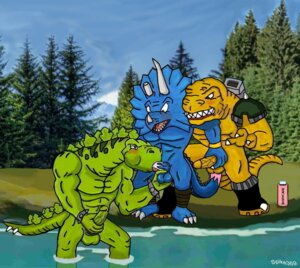 Rating: Explicit Score: 0 Tags: abs anal anal_penetration animal_genitalia anthro armor ball_fondling balls bandage biceps big_muscles blue_body blue_skin blush bodily_fluids bone_frill boots bottomless bracelet brown_body brown_skin ceratopsian ceratopsid chasmosaurine claws clothed clothing cum cum_in_ass cum_inside cum_on_penis cumshot dinosaur e621 ejaculation erection extreme_dinosaurs fangs fellatio fondling footwear frill_(anatomy) genital_fluids genitals green_body green_skin group group_sex handjob horn humanoid_genitalia humanoid_penis jewelry leaking male male/male male_penetrated male_penetrating male_penetrating_male marginocephalian masturbation muscular muscular_male nude open_mouth oral oral_penetration orgasm ornithischian pecs penetration penile penile_masturbation penis prehistoric_species reptile saurischian scales scalie sex sheath shoes smile spike369 spike_(extreme_dinosaurs) spiked_tail spikes spikes_(anatomy) standing stegosaurian stegosaurus stegz t-bone_(extreme_dinosaurs) tail teeth thagomizer theropod thyreophoran topless triceratops tyrannosaurid tyrannosauroid tyrannosaurus tyrannosaurus_rex vein water User: bunchy7s