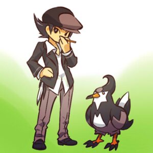 Rating: Safe Score: 0 Tags: 1:1 ambiguous_gender beak black_hair bottomwear claws clothed clothing cosplay duo e621 feral flat_cap footwear fully_clothed generation_4_pokemon gradient_background hair hand_on_hip hat headgear headwear hitec holding_object human jacket looking_at_viewer male mammal nintendo nude pants pokemon pokemon_(species) pokemon_trainer shirt shoes short_hair simple_background standing staravia toony topwear wings User: bunchy7s Rating: Safe Score: 0 Tags: 1:1 ambiguous_gender beak black_hair bottomwear claws clothed clothing cosplay duo e621 feral flat_cap footwear fully_clothed generation_4_pokemon gradient_background hair hand_on_hip hat headgear headwear hitec holding_object human jacket looking_at_viewer male mammal nintendo nude pants pokemon pokemon_(species) pokemon_trainer shirt shoes short_hair simple_background standing staravia toony topwear wings User: bunchy7s