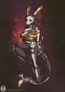 Rating: Questionable Score: 0 Tags: 2014 anthro bone dark_theme e621 ear_piercing eve_(pyrewerepyre) eyes_closed fairy female fur grey_body grey_fur hi_res katie_hampson markings music music_box musical_note musical_symbol nude piercing skeleton solo symbol text url User: bunchy7s